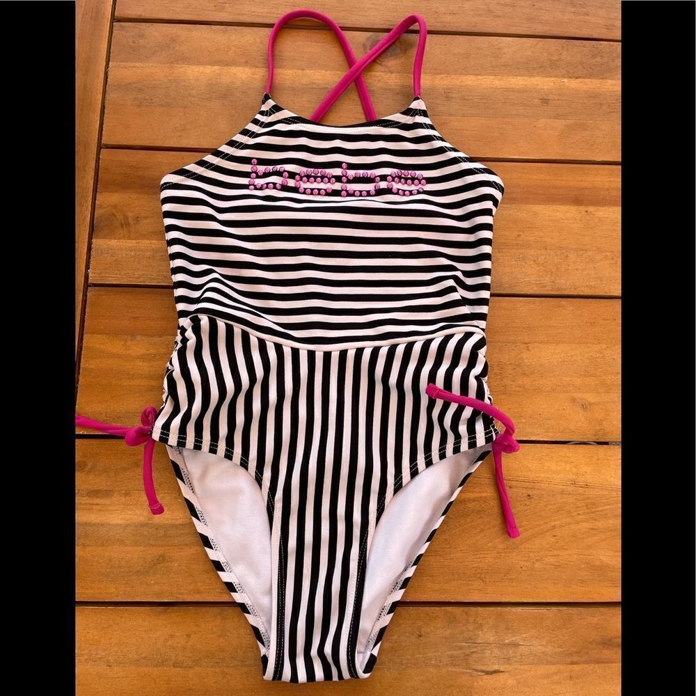 Bebe girls full piece swimsuit
